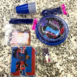 Huggy Wuggy Birthday Party Supplies
